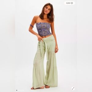 Free People FP One Good Day Wide-Leg Pants